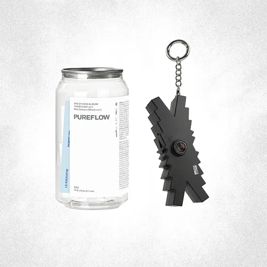 PUREFLOW PT.1 [정규 2집] [MINI CAMERA VER] [BLACK VER]