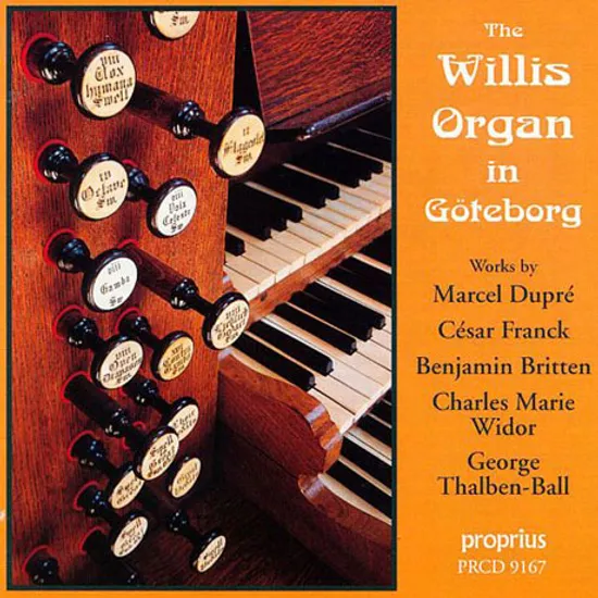 THE WILLIS ORGAN IN GOTEBORG