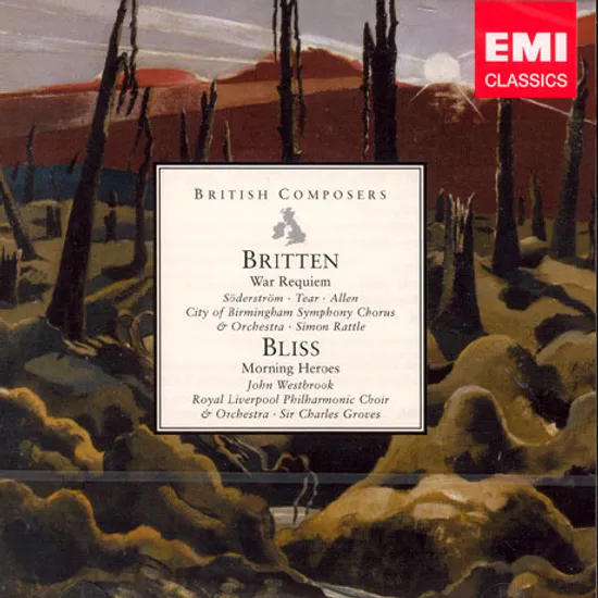 WAR REQUIEM/ MORNING HEROES/ CHARLES GROVES/ SIMON RATTLE [2 FOR 1]