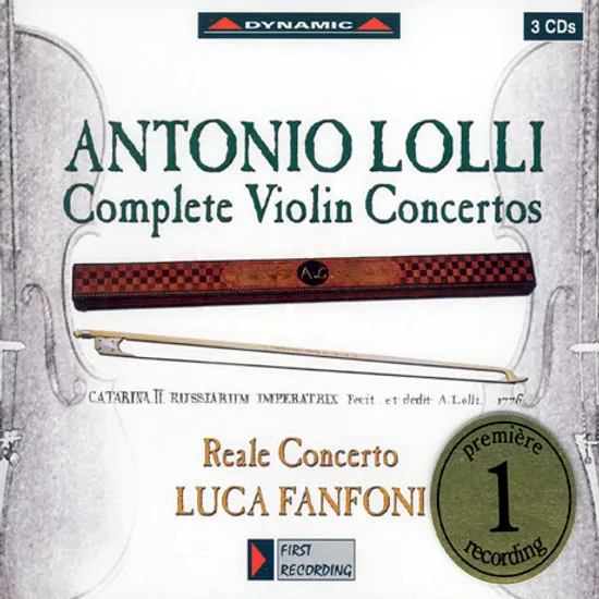 COMPLETE VIOLIN CONCERTOS/ REALE CONCERTO
