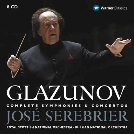 COMPLETE SYMPHONIES & CONCERTOS/ JOSE SEREBRIER [글라주노프: 교향곡, 협주곡 전곡]