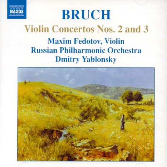 VIOLIN CONCERTOS NOS.2 AND 3/ MAXIM FEDOTOV, DMITRY YABLONSKY