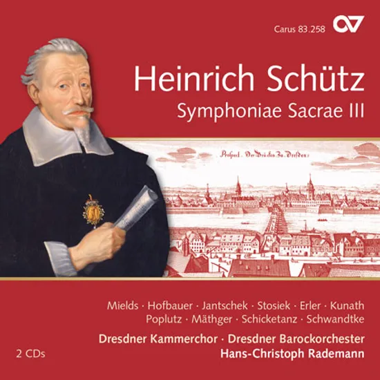 SYMPHONIAE SACRAE 3/ HANS-CHRISTOPH RADEMANN [COMPLETE RECORDINGS 12] [쉬츠: 신성교향곡 3권]