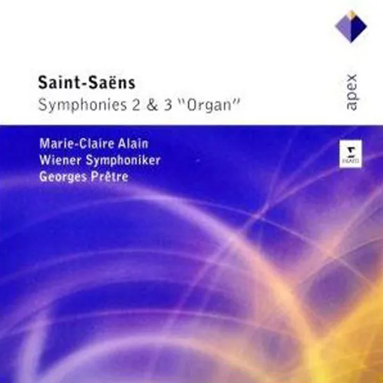 SYMPHONY NO.2 & 3 ORGAN/ MARIE-CLAIRE ALAIN, GEORGES PRETRE