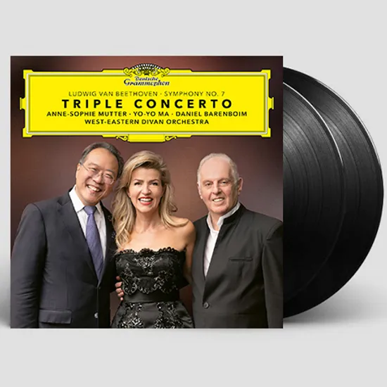 TRIPLE CONCERTO & SYMPHONY NO.7/ ANNE-SOPHIE MUTTER, YO-YO MA, DANIEL BARENBOIM [베토벤: 트리플 콘체르토 - 무터, 요요마, 바렌보임] [LP]
