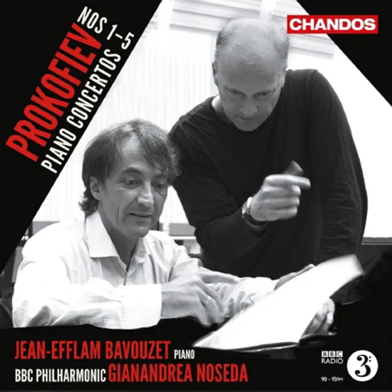 PIANO CONCERTOS NOS.1-5/ JEAN-EFFLAM BAVOUZET, GIANANDREA NOSEDA [프로코피에프: 피아노협주곡]
