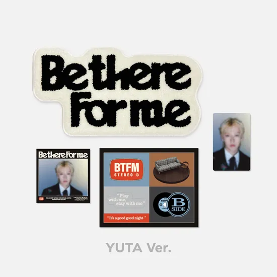 [BLACK] BE THERE FOR ME - MINI RUG SET [YUTA]