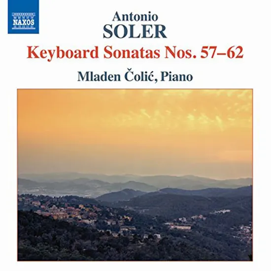 KEYBOARD SONATAS NOS.57-62/ MLADEN COLIC [솔레르: 건반 소나타]