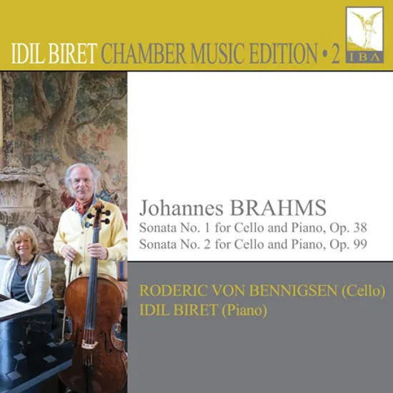CELLO SONATAS NOS.1 & 2/ IDIL BIRET, RODERIC VON BENNIGSEN [브람스: 첼로 소나타 1, 2번]
