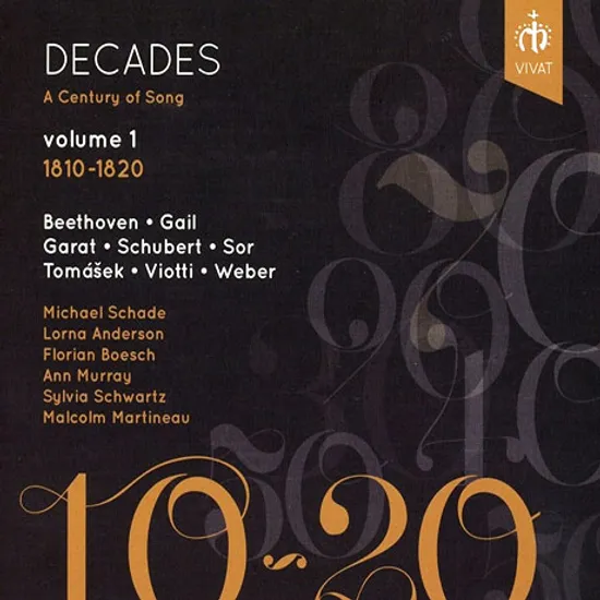 DECADES: A CENTURY OF SONG VOL.1 1810-1820 [데케이즈: 세기의 가곡들 1집]