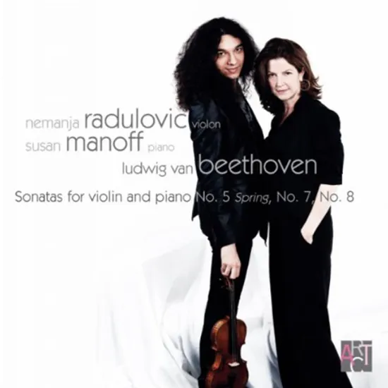 SONATAS FOR VIOLIN & PIANO/ NEMANJA RADULOVIC, SUSAN MANOFF [베토벤: 바이올린 소나타 - 네만야 라두로비치]