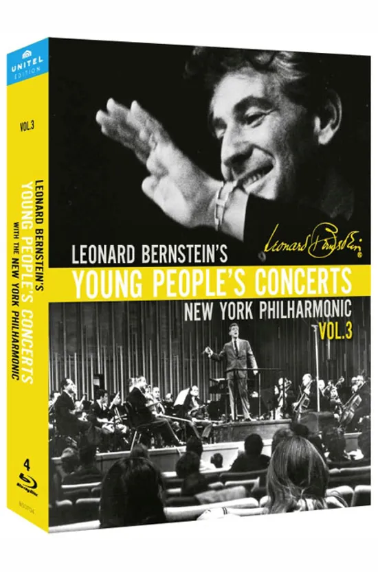 BERNSTEIN`S YOUNG PEOPLE`S CONCERTS VOL.3 [번스타인: 젊은이들의 콘서트 3집(18편 수록)] [한글자막]