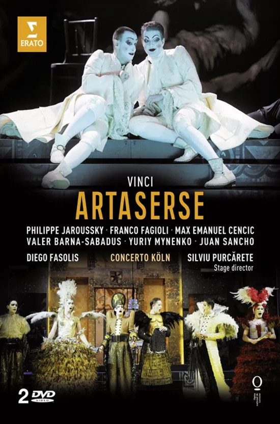 ARTASERSE/ PHILIPPE JAROUSSKY, DIEGO FASOLIS [빈치: 아르타세르세 - 자루스키, 파솔리스]