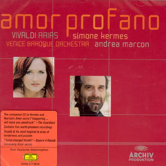 AMOR PROFANO/ SIMONE KERMES/ VENICE BAROQUE ORCHESTRA