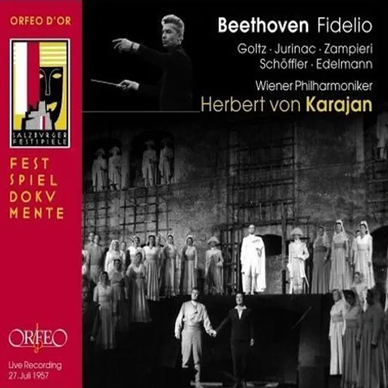 FIDELIO/ HERBERT VON KARAJAN [베토벤: 피델리오-1957 7월 짤츠부르크 라이브]