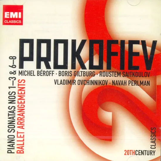 PIANO SONATAS NOS 1-3 & 6-8, BALLET ARRANGEMENTS [20TH CENTURY CLASSICS]