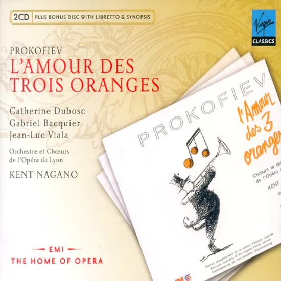L`AMOUR DES TROIS ORANGES/ KENT NAGANO [2CD+BONUS DISC]