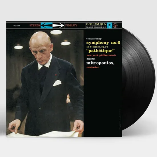 SYMPHONY NO.6 'PATHETIQUE'/ DIMITRI MITROPOULOS [180G LP] [차이코프스키: 교향곡 6번 <비창>]