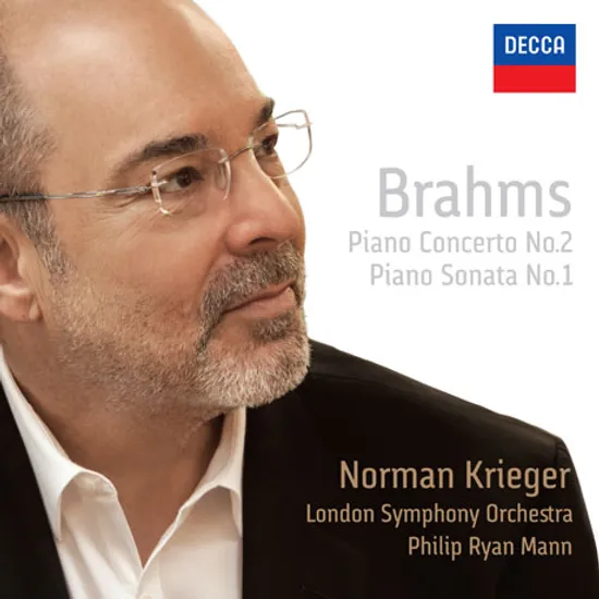 PIANO CONCERTO NO.2 & SONATA NO.1/ NORMAN KRIEGER, PHILIP RYAN MANN [브람스: 피아노 협주곡2번 & 소나타1번 - 노먼 크리거]