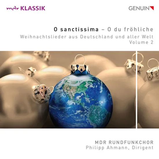 O SANCTISSIMA: O DU FROHLICHE CHRISTMAS SONGS FROM GERMANY AND ALL OVER THE WORLD VOL.2/ PHILIPP AHMANN [MDR 챔버 합창단: 독일과 전세계의 크리스마스 음악 2집]