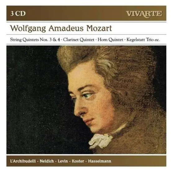 STRING QUINTETS NOS.3 & 4, CLARINET & HORN QUINTET, KEGELSTATT TRIO/ L`ARCHIBUDELLI [VIVARTE 22]