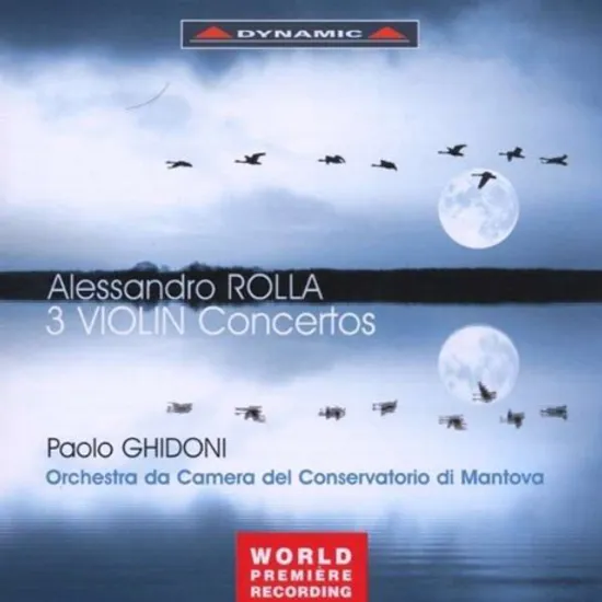 3 VIOLIN CONCERTOS/ PAOLO GHIDONI