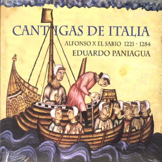 CANTIGAS DE ITALIA/ ALFONSO X EL SABIO/ EDUARDO PANIAGUA [알폰소 10세 - 이탈리아의 칸티가]