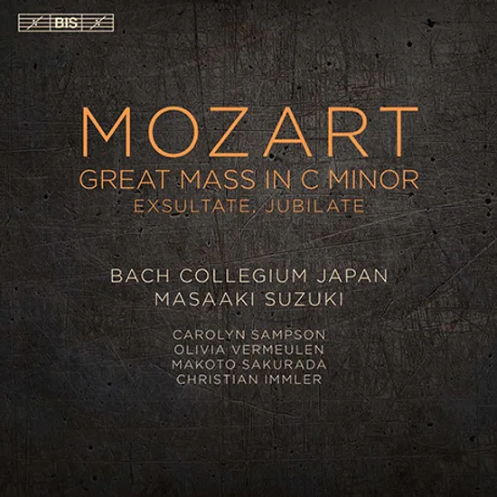 GREAT MASS IN C MINOR, EXSULTATE JUBILATE/ MASAAKI SUZUKI [SACD HYBRID] [모차르트: C단조 대미사, 엑슐타테 유빌라테]