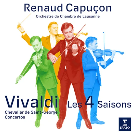 LES 4 SAISONS & CONCERTOS/ RENAUD CAPUCON [비발디: 사계, 생-조르주: 바이올린 협주곡 - 르노 카퓌송]