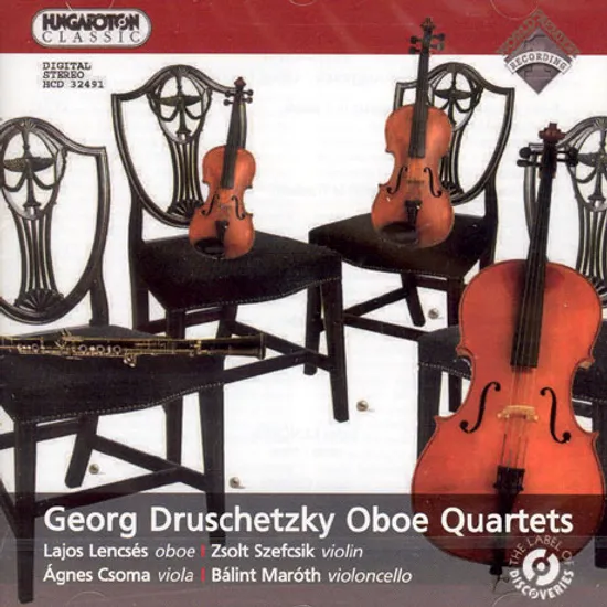 OBOE QUARTETS/ LAJOS LENCSES [드루셰츠키: 오보에 사중주곡집]