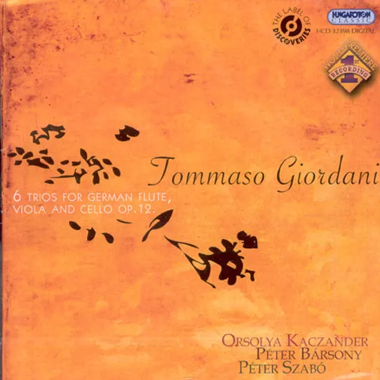 6 TRIOS OP.12/ KACZANDER/ BARSONY/ SZABO