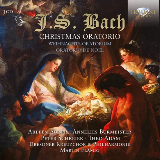 CHRISTMAS ORATORIO/ MARTIN FLAMIG [바흐: 크리스마스 오라토리오]