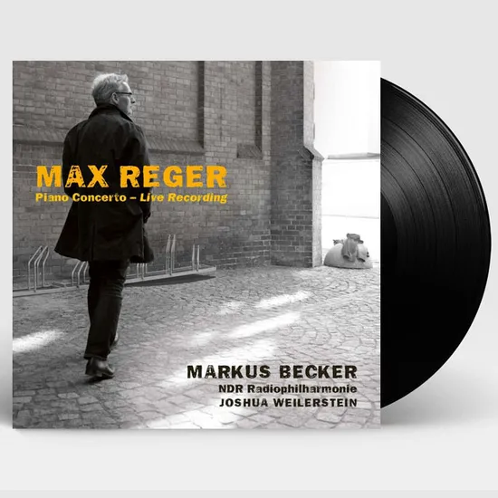 PIANO CONCERTO - LIVE RECORDING/ MARKUS BECKER [레거: 피아노 협주곡 - 마르쿠스 베커
] [180G LP]