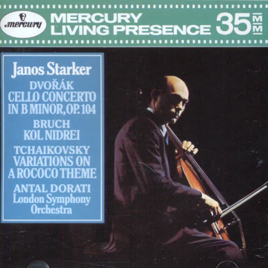 CELLO CONCERTO & KOL NIDREI/ JANOS STARKER, ANTAL DORATI [야노스 슈타커: 첼로 협주곡 & 콜 니드라이] [이 한장의 역사적 명반 시리즈 37]