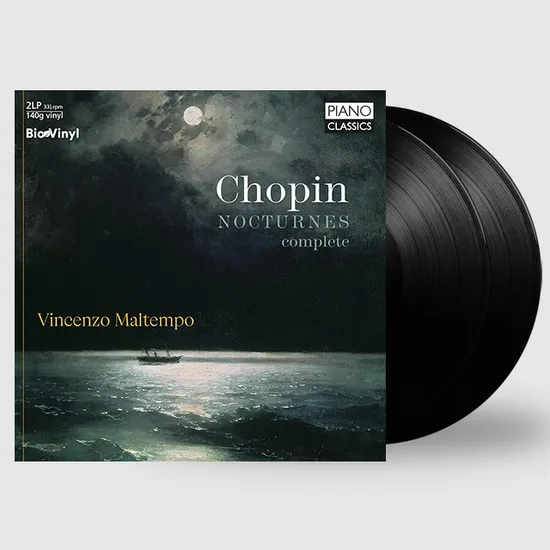 NOCTURNES COMPLETE/ VINCENZO MALTEMPO [쇼팽: 녹턴 - 빈센트 말템포] [LP]