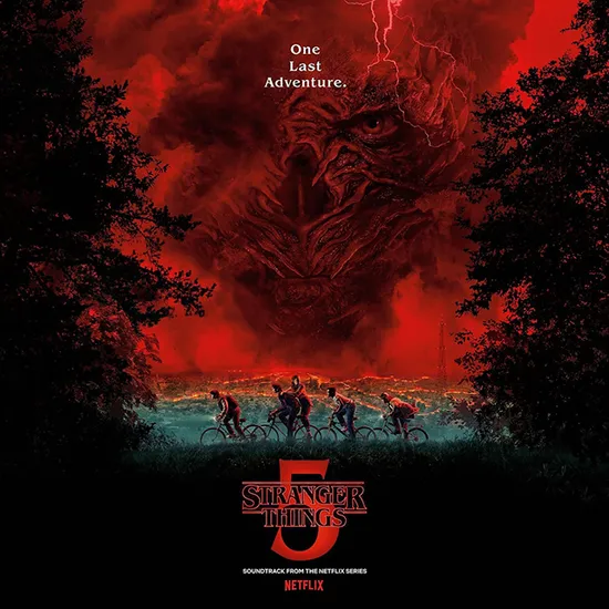 STRANGER THINGS: THE NETFLIX SERIES SEASON 5 [기묘한 이야기 시즌 5] [LP]