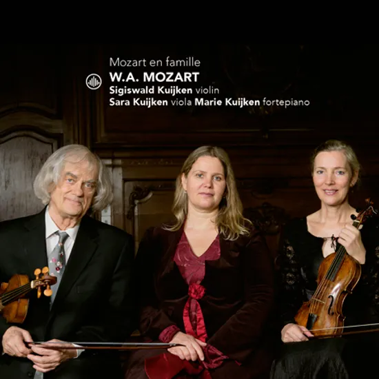 MOZART EN FAMILLE/ KUIJKEN TRIO [모차르트: 바이올린 소나타, 바이올린-비올라 듀오, 환상곡 D단조 - 카위컨 트리오]