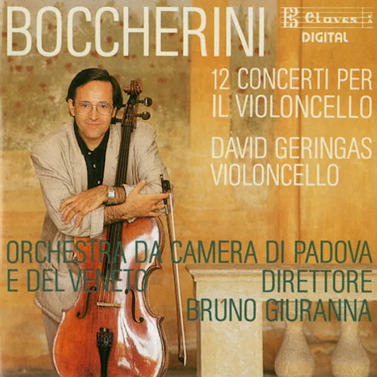 COMPLETE CELLO CONCERTOS/ DAVID GERINGAS, DIRETTORE BRUNO GIURANNA