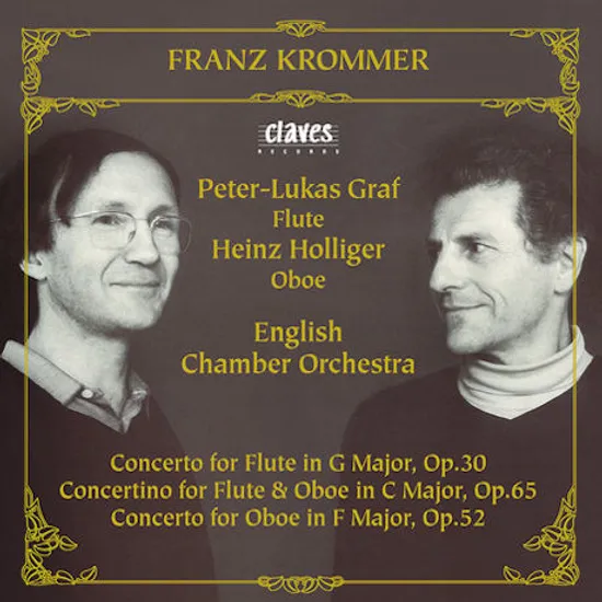 FLUTE & OBOE CONCERTOS/ ENGLISH CHAMBER ORCHESTRA, PETER-LUKAS GRAF, HEINZ HOLLIGER