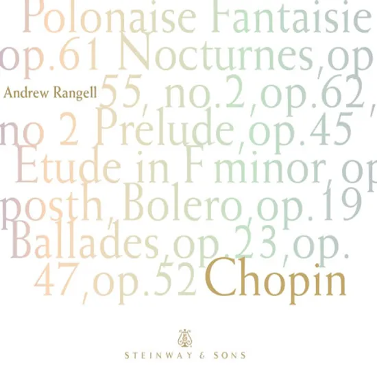 A CHOPIN RECITAL/ ANDREW RANGELL [쇼팽: 발라드, 폴로네즈 환상곡, 볼레로 외]