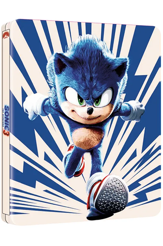 수퍼 소닉 3 4K UHD+BD [스틸북 한정판] [SONIC THE HEDGEHOG 3]