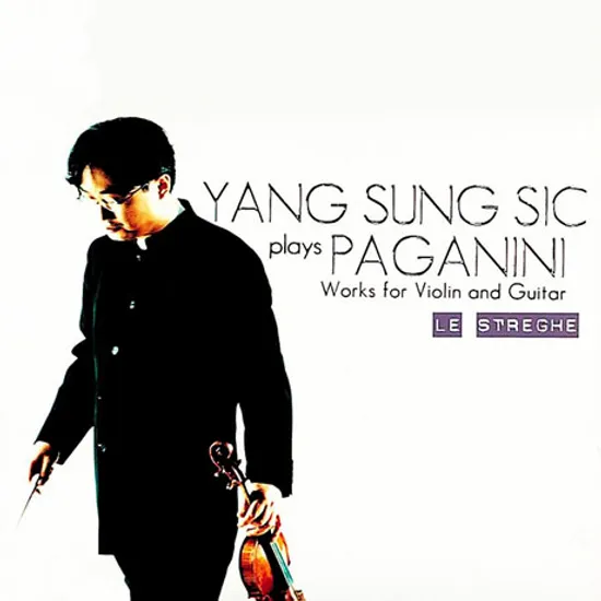 PAGANINI: WORKS FOR VIOLIN AND GUITAR/ CHANG SUNG HO [파가니니: 바이올린과 기타를 위한 작품집 - 장승호]