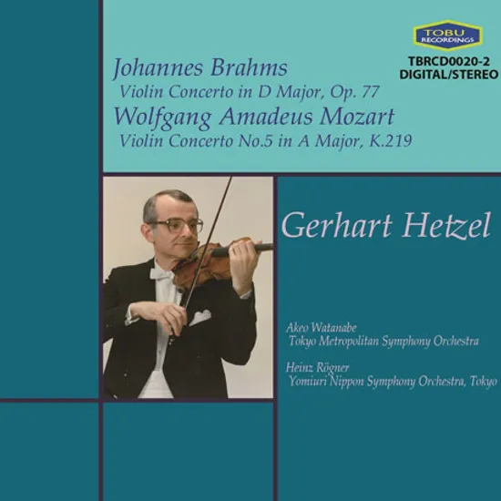 BRAHMS, MOZART VIOLIN CONCERTOS [브람스, 모차르트: 바이올린 협주곡 - 게르하르트 헤첼]