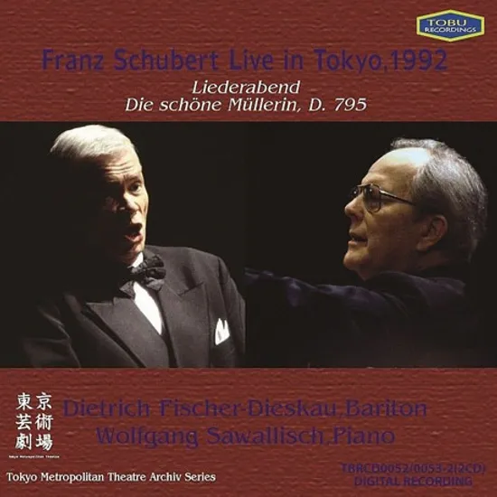 LIEDERABEN - LIVE IN TOKYO 1992/ DIETRCIH FISCHER-DIESKAU, WOLFGANG SAWALLISCH [슈베르트: 가곡 - 도쿄 라이브 | 피셔-디스카우, 자발리쉬]