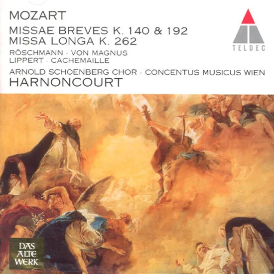 MISSA BREVIS K.140,192 & 262/ NIKOLAUS HARNONCOURT