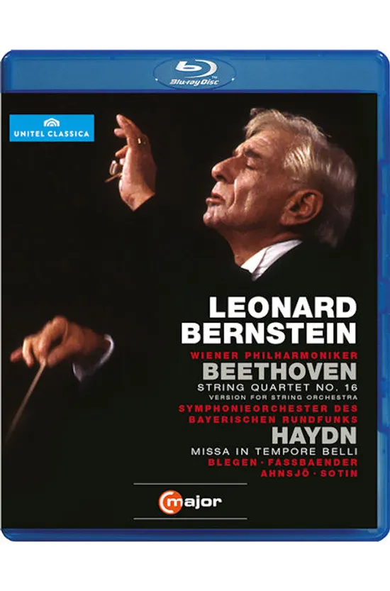 STRING QUARTET NO.16 & MISSA IN TEMPORE BELLI/ LEONARD BERNSTEIN [베토벤: 현악사중주 16번] [블루레이 전용플레이어 사용]