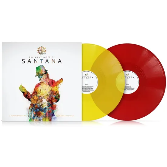 THE MANY FACES OF SANTANA [CLEAR YELLOW & RED LP]