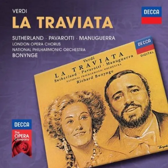 LA TRAVIATA/ RICHARD BONYNGE