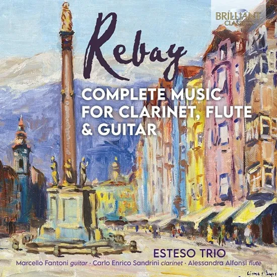 COMPLETE MUSIC FOR CLARINET, FLUTE & GUITAR/ ESTESO TRIO [레바이: 클라리넷과 플루트, 기타를 위한 삼중주 전곡 - 에스테소 삼중주단]