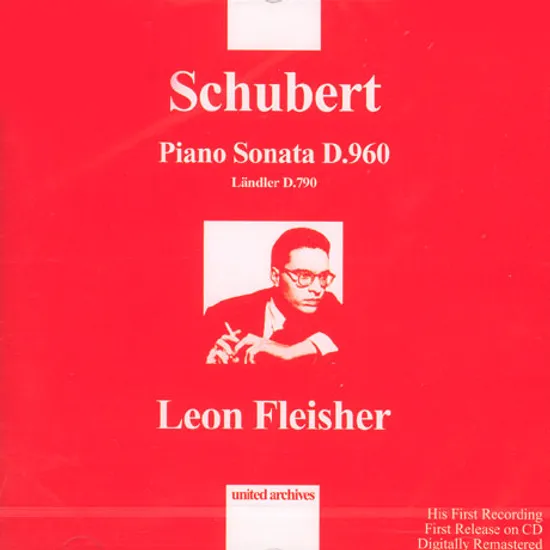 PIANO SONATA D.960/ LEON FLEISHER